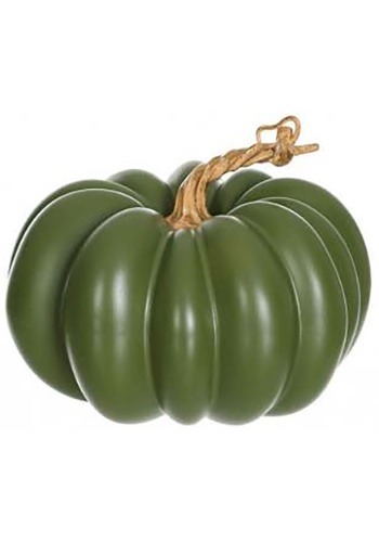 5" Green Pumpkin Halloween Decoration
