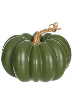 5'' Green Pumpkin Decoration