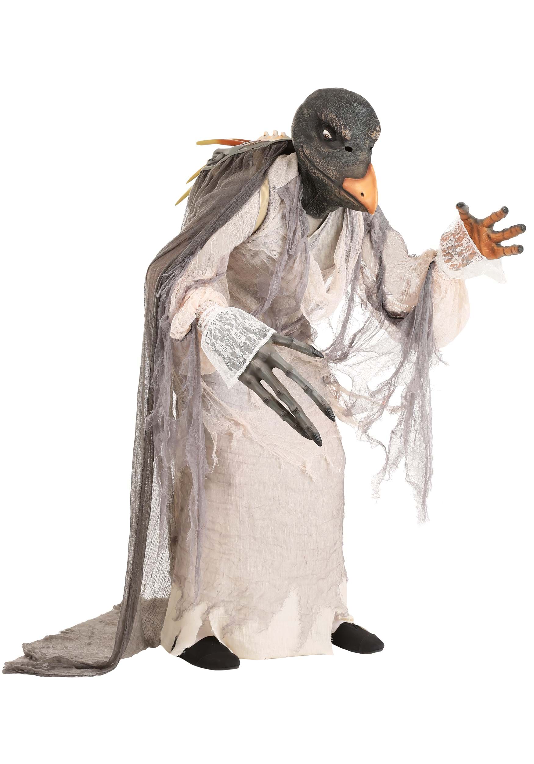Photos - Fancy Dress CRYSTAL FUN Costumes The Dark  Skeksis Adult Costume Brown/Gray 