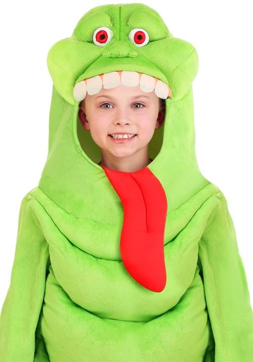 Kid's Ghostbusters Slimer Costume Tunic With Gloves