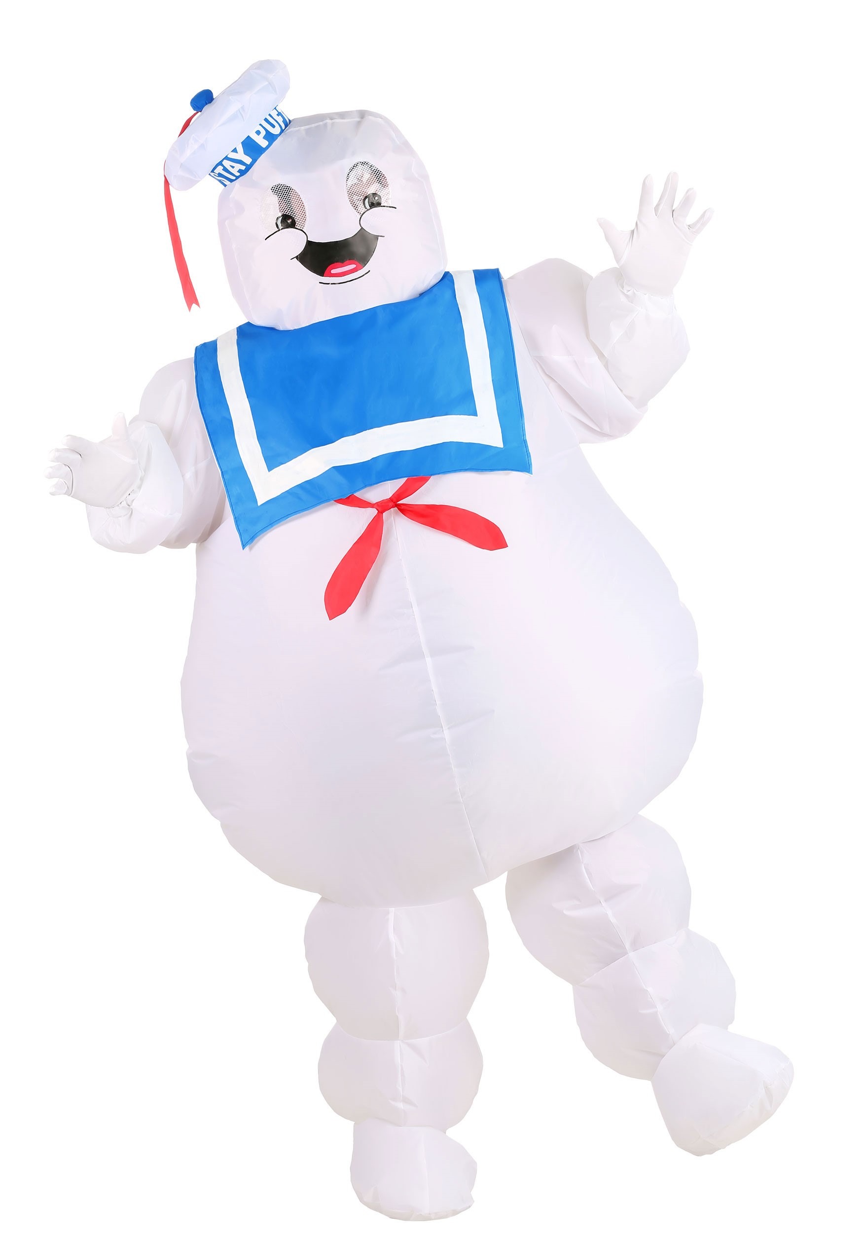 Ghostbusters Inflatable Stay Puft Costumefor Adults.