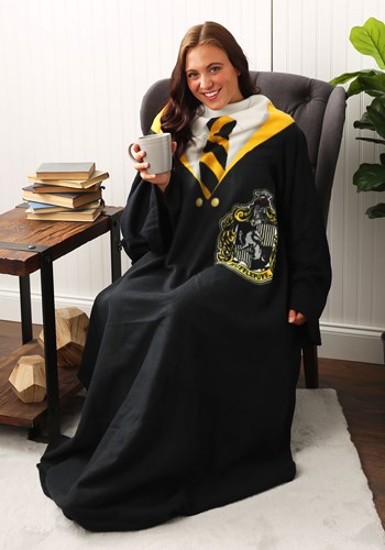 Hufflepuff Harry Potter Comfy Throw for Adults