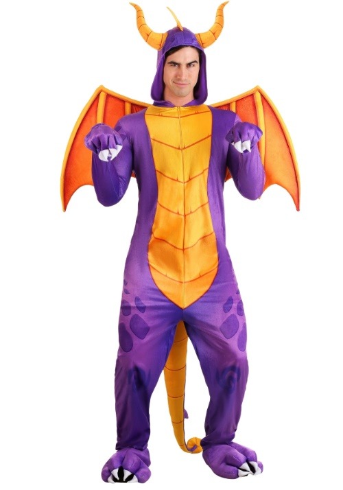 Spyro the Dragon Unisex Costume Jumpsuit