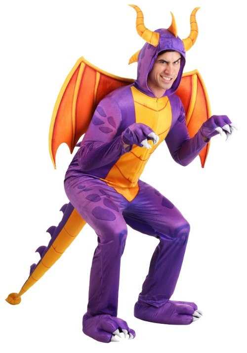 Spyro the Dragon Unisex Costume Jumpsuit