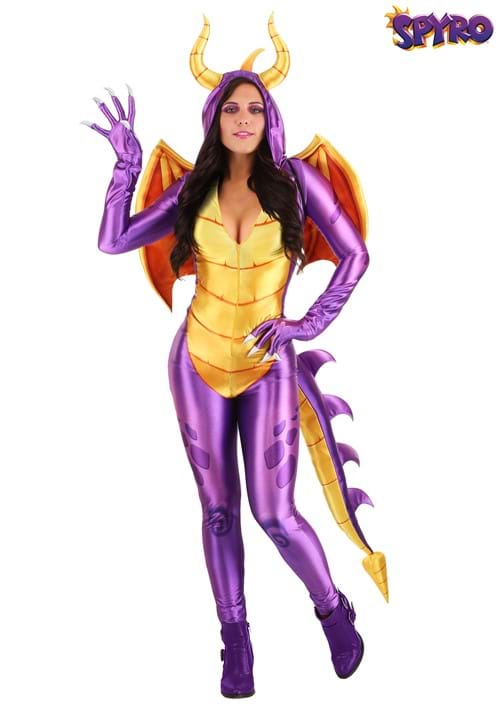 Spyro the Dragon Women's Costume Jumpsuit
