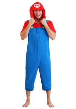 Mario Men's Cosplay Romper Update Main