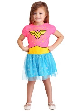 Wonder Woman Girls Costume Dress1