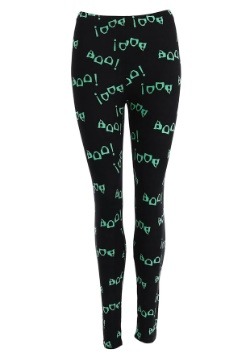 Womens Halloween Boo! Witch Leggings