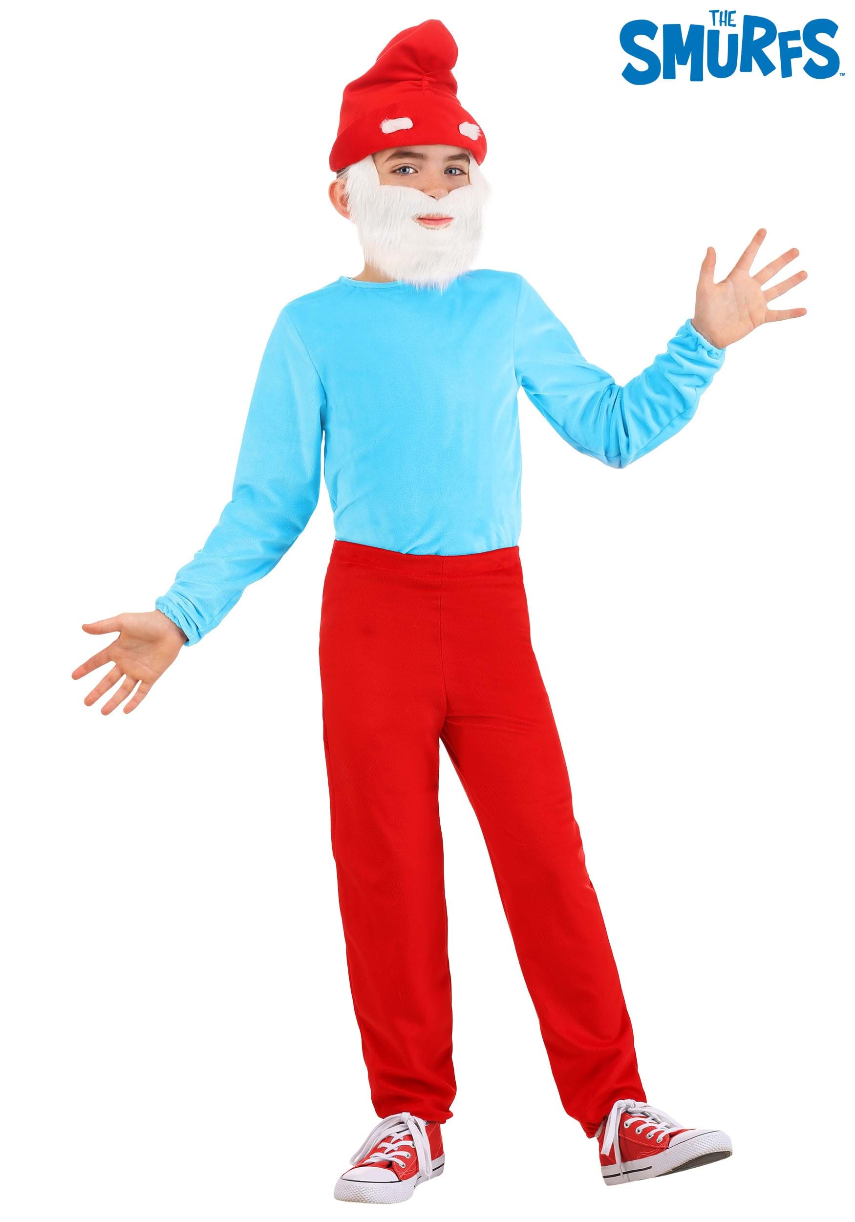 Kid's The Smurfs Papa Smurf Costume