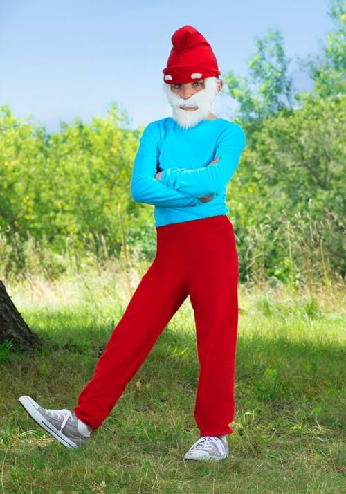 Kid's The Smurfs Papa Smurf Costume | The Smurfs Costumes