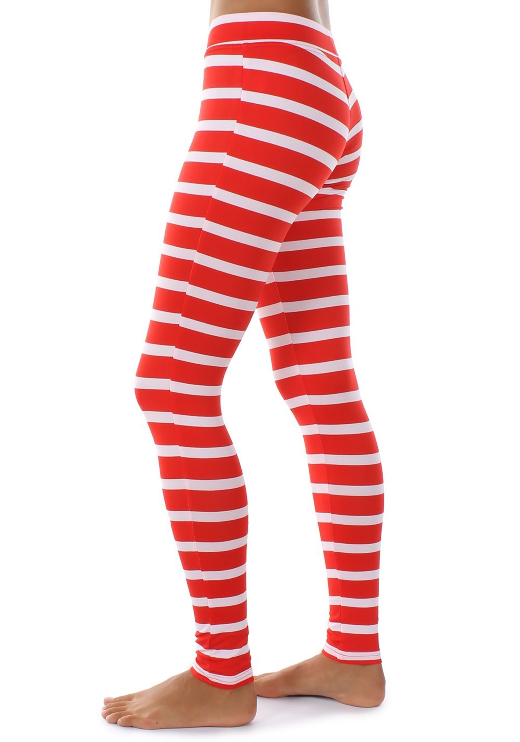 womens red leggings