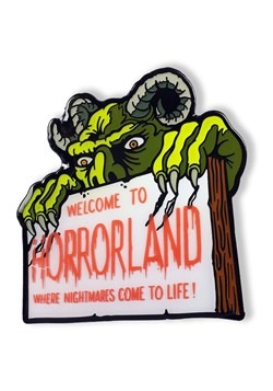 Goosebumps Welcome to Horrorland enamel pin