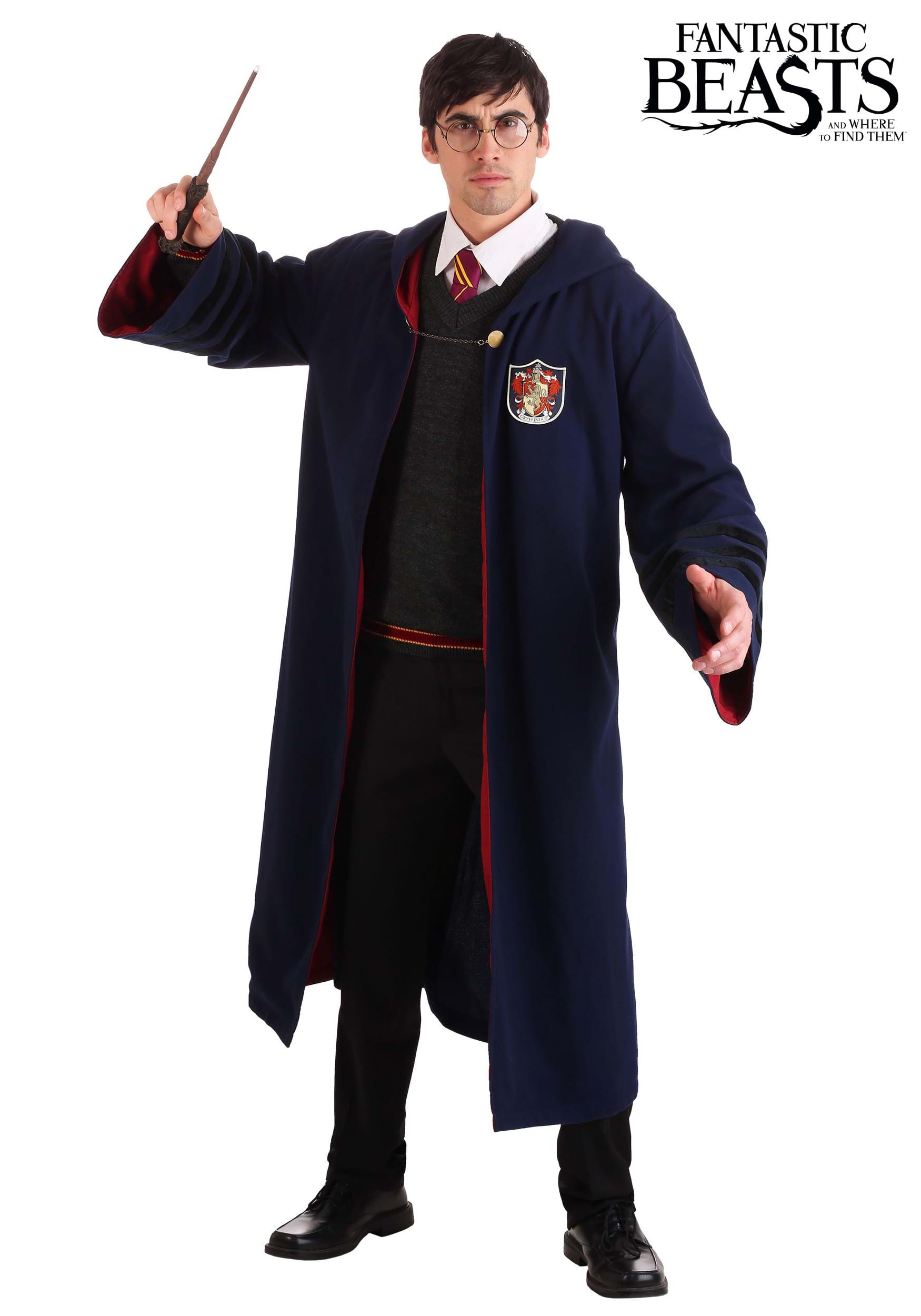 Harry Potter Robe Official Hogwarts Wizarding World Costume Robes
