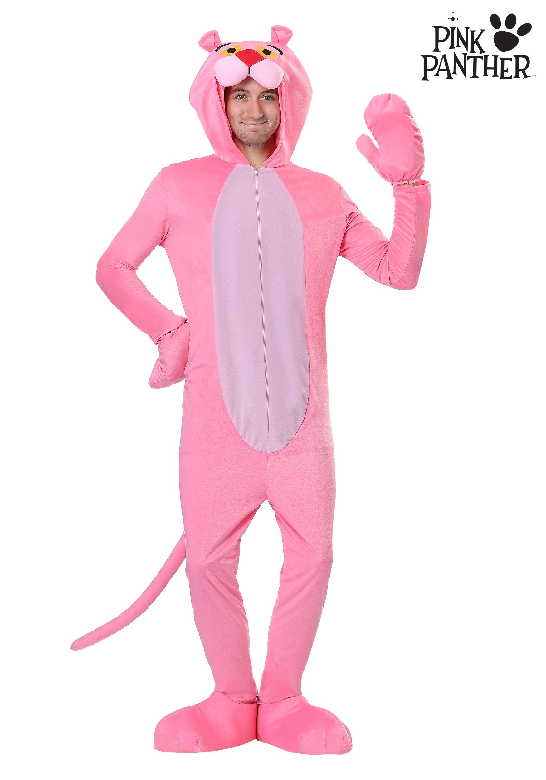 El disfraz de hombres de talla grande de Pink Panther Multicolor