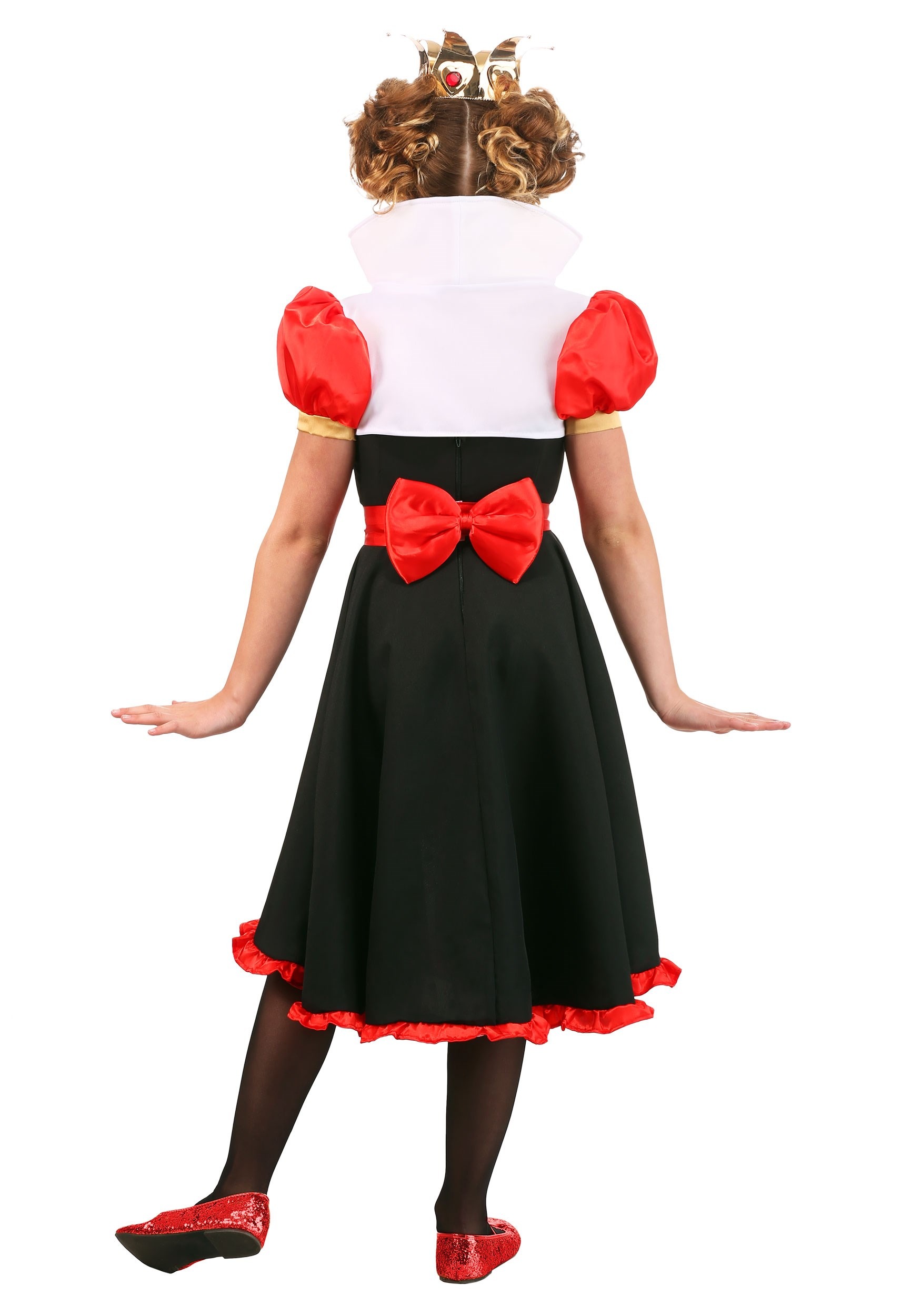 Frilly Queen of Hearts Costume for Girls