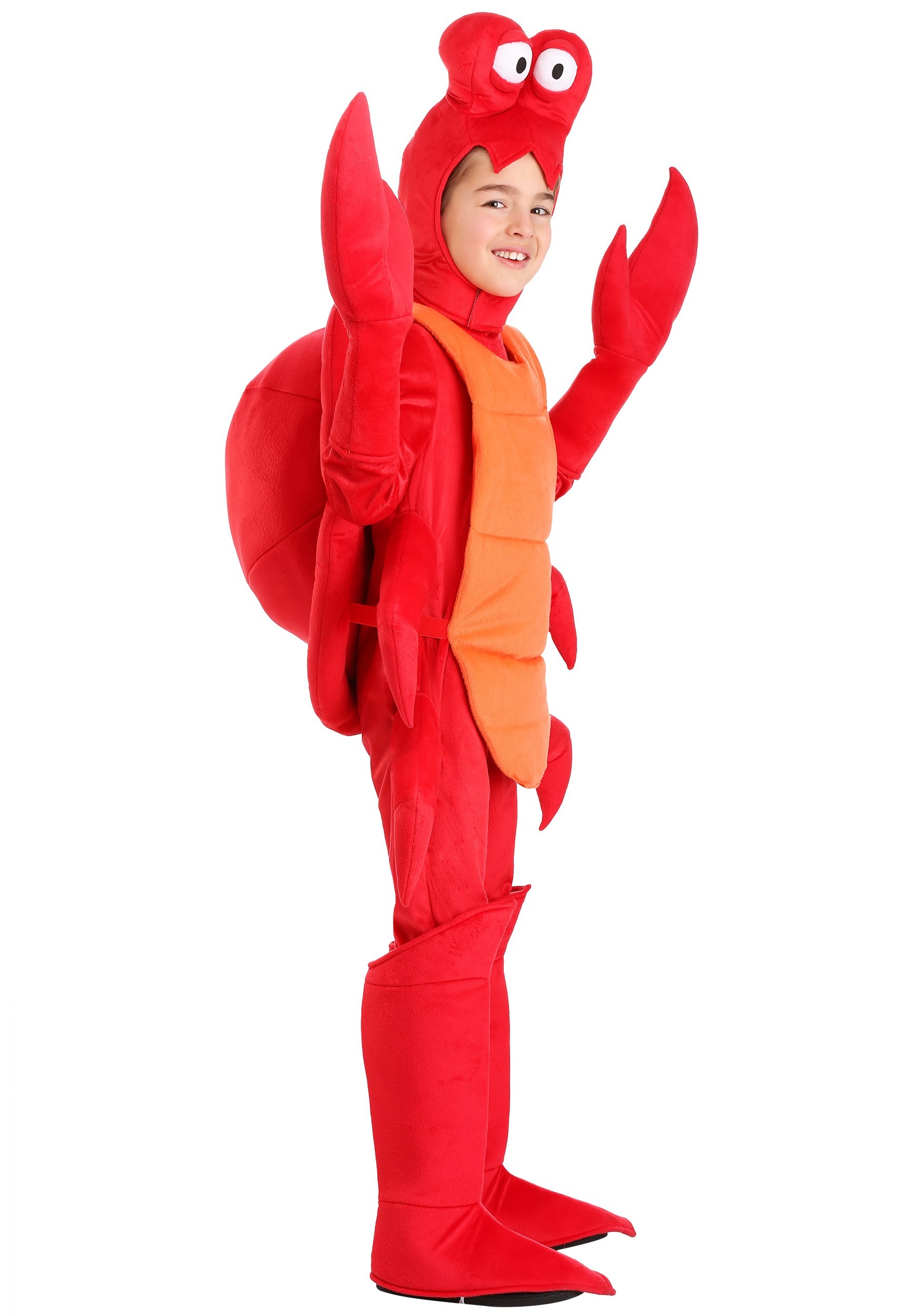 Disfraz de cangrejo para niños. Have Fun!