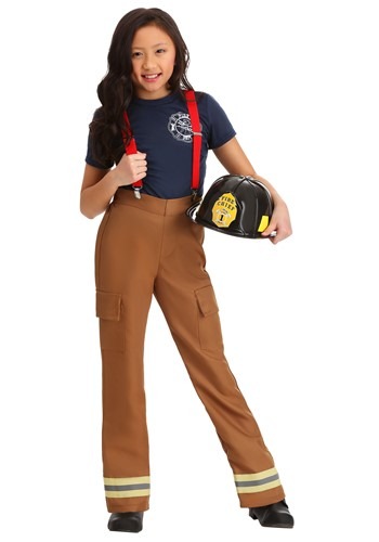 Fire Captain Costume Girl's 
