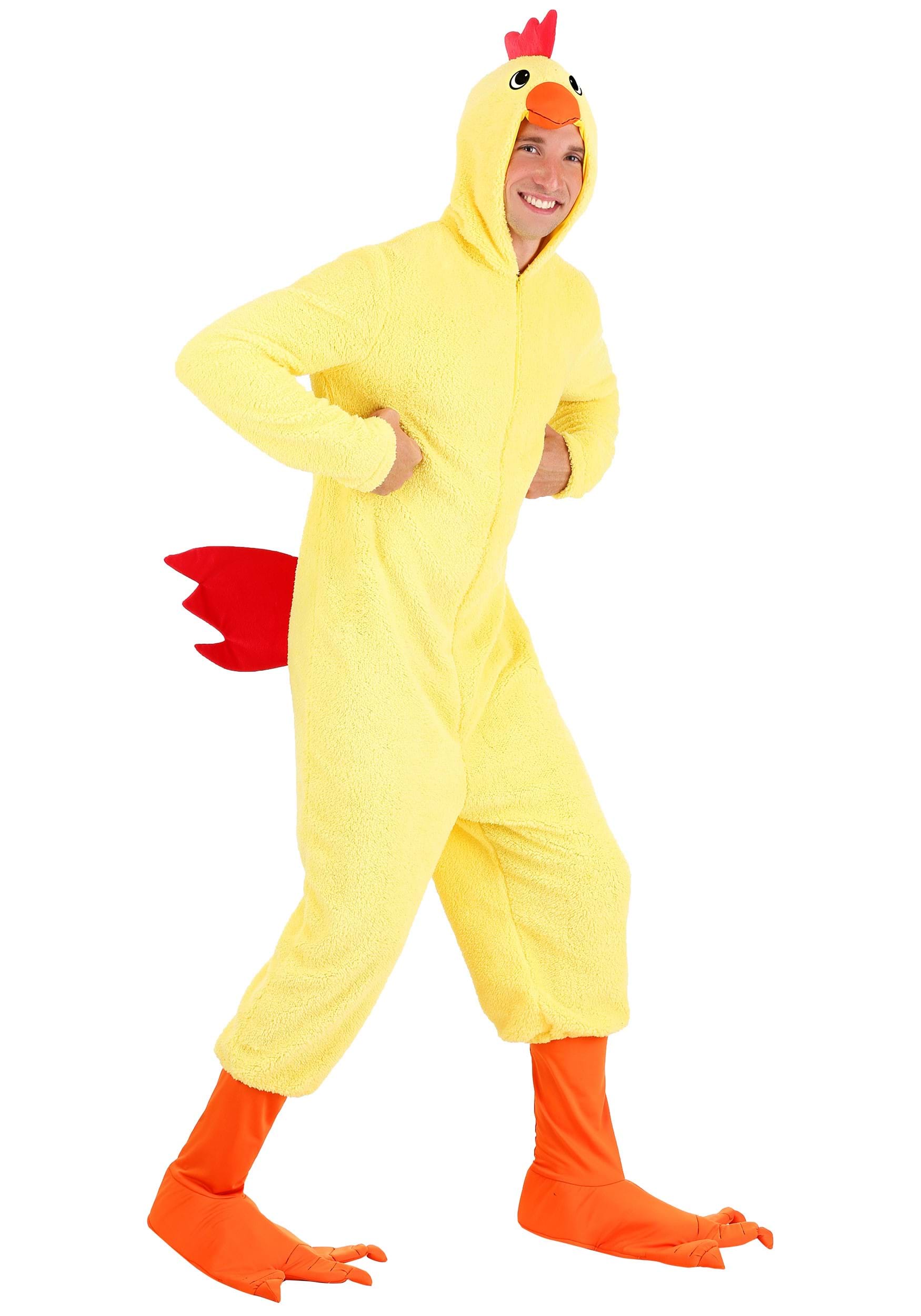 Cluckin' Chicken Costume for Adults | Adult Animal Costumes