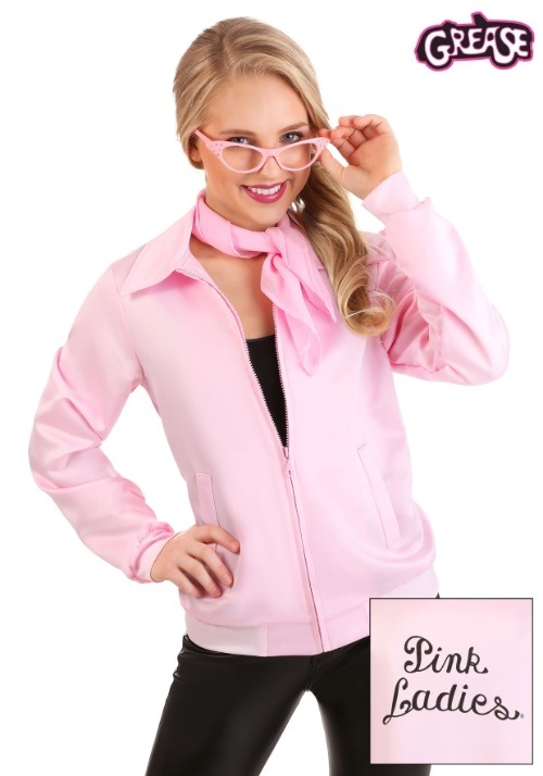 Grease Pink Ladies Costume Jacket Inset