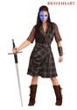 Braveheart Warrior Costume for Plus Size Women 1