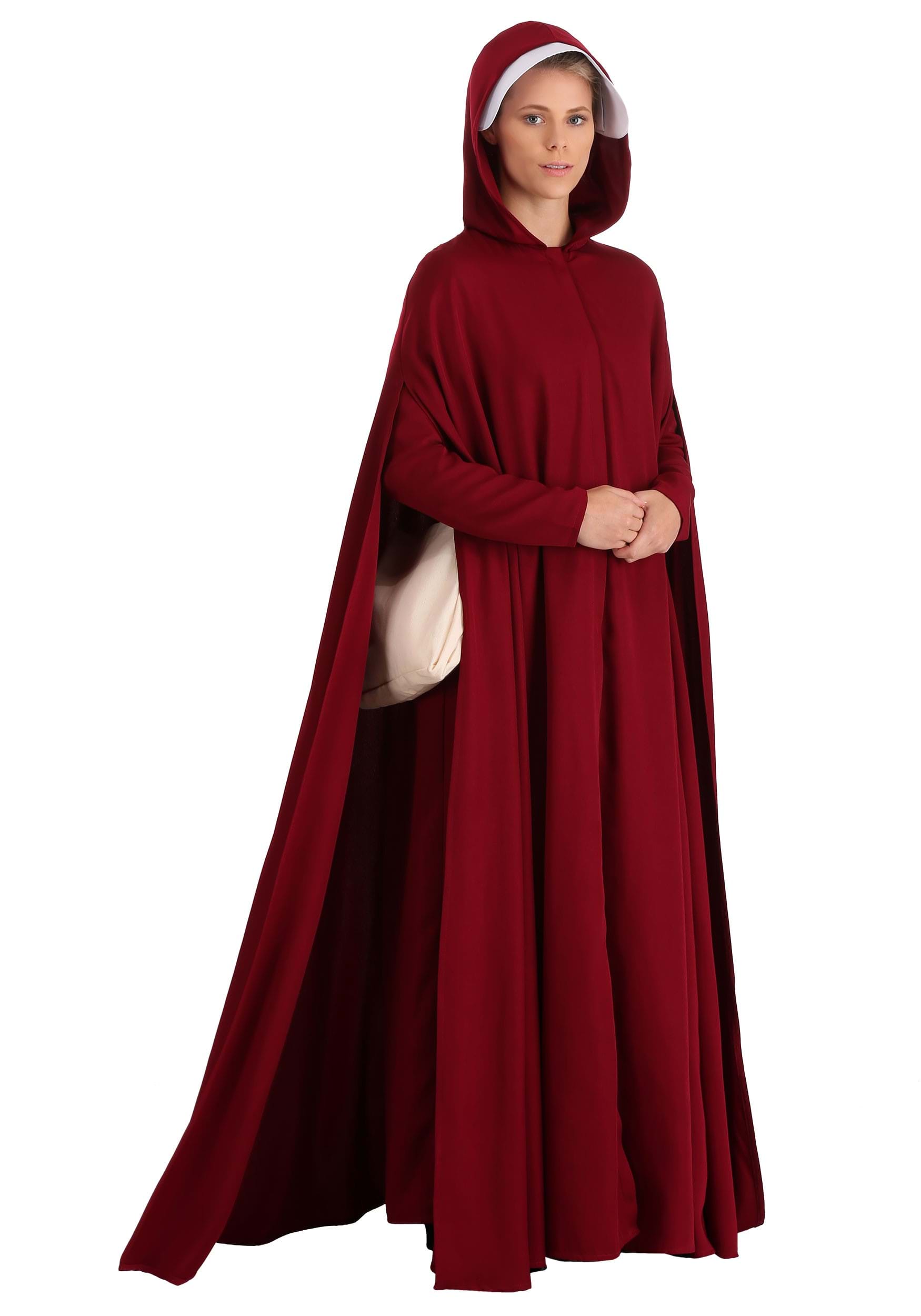 Photos - Fancy Dress Deluxe FUN Costumes Women's Handmaid's Tale  Costume Red/White 