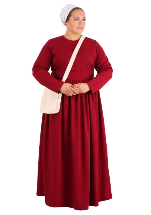 Women's Plus Size: Handmaid's Tale Deluxe Costume