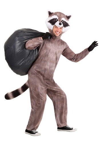 Adult Realistic Raccoon Costume