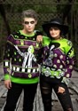 Beetlejuice It's Showtime! Adult Ugly Halloween Sweater alt5
