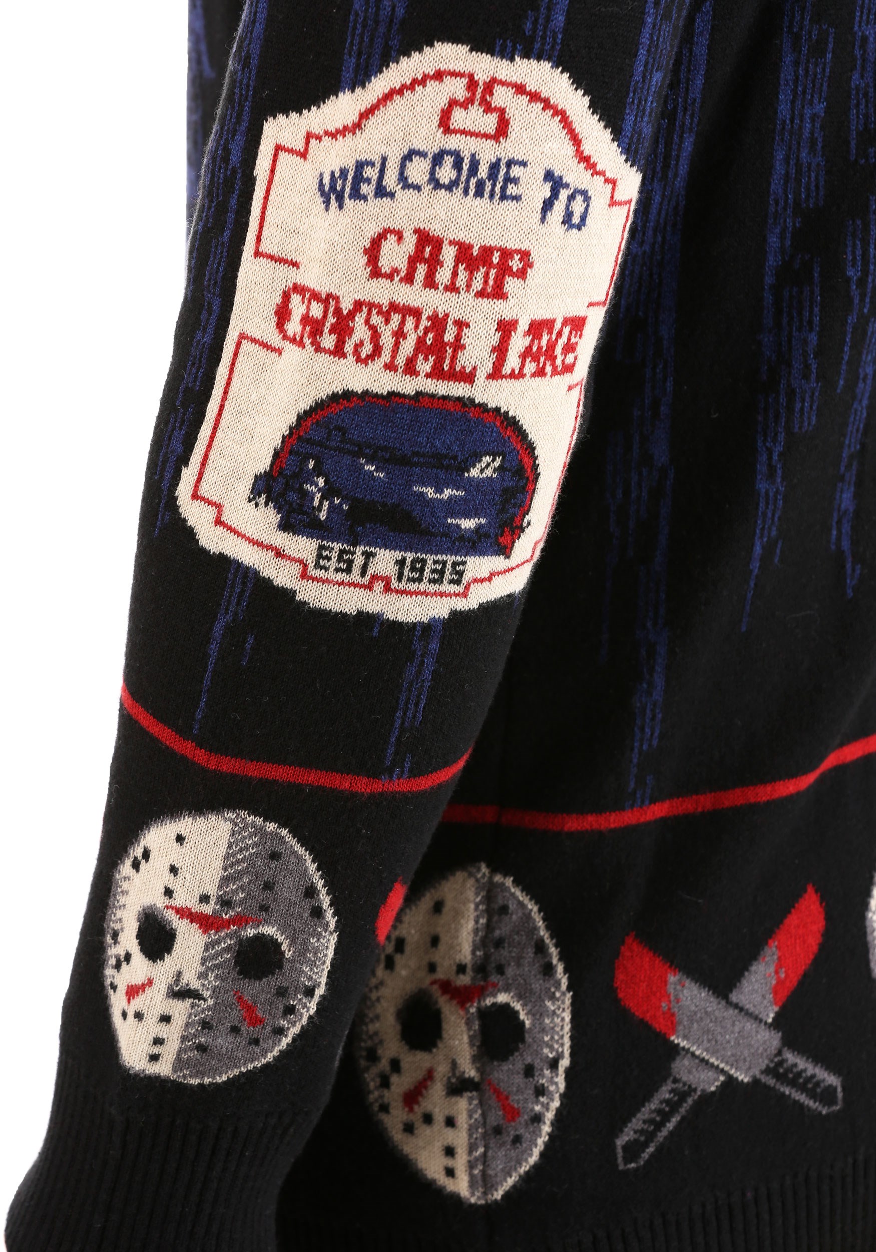 Friday the 13th Series Welcome to Camp Crystal Lake Embroidered Patch Set of 3 