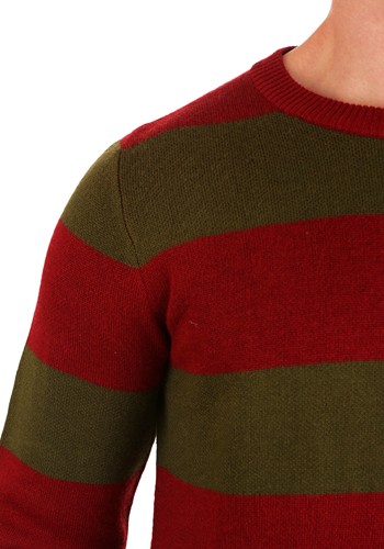 Adult Striped Nightmare on Elm Street Freddy Sweater