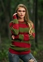 Striped Nightmare on Elm Street Freddy Adult Sweater alt4