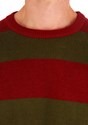 Striped Nightmare on Elm Street Freddy Adult Sweater alt7