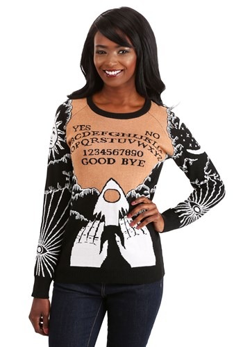 Adult Celestial Spirit Board Halloween Sweater