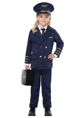 Toddler Pint Size Pilot Costume Alt 1