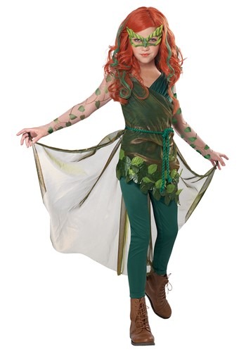 Pretty Poison Superhero Costume for Girls