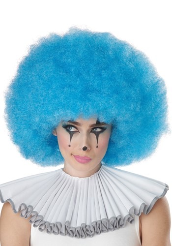 Blue Jumbo Afro Wig