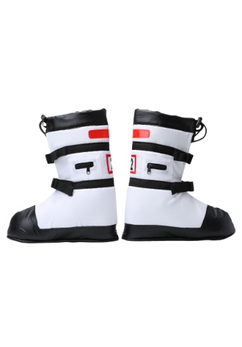 Kids White Astronaut Boots