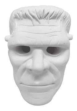 DIY Plaster Frankensteinl Tabletop Halloween Decor
