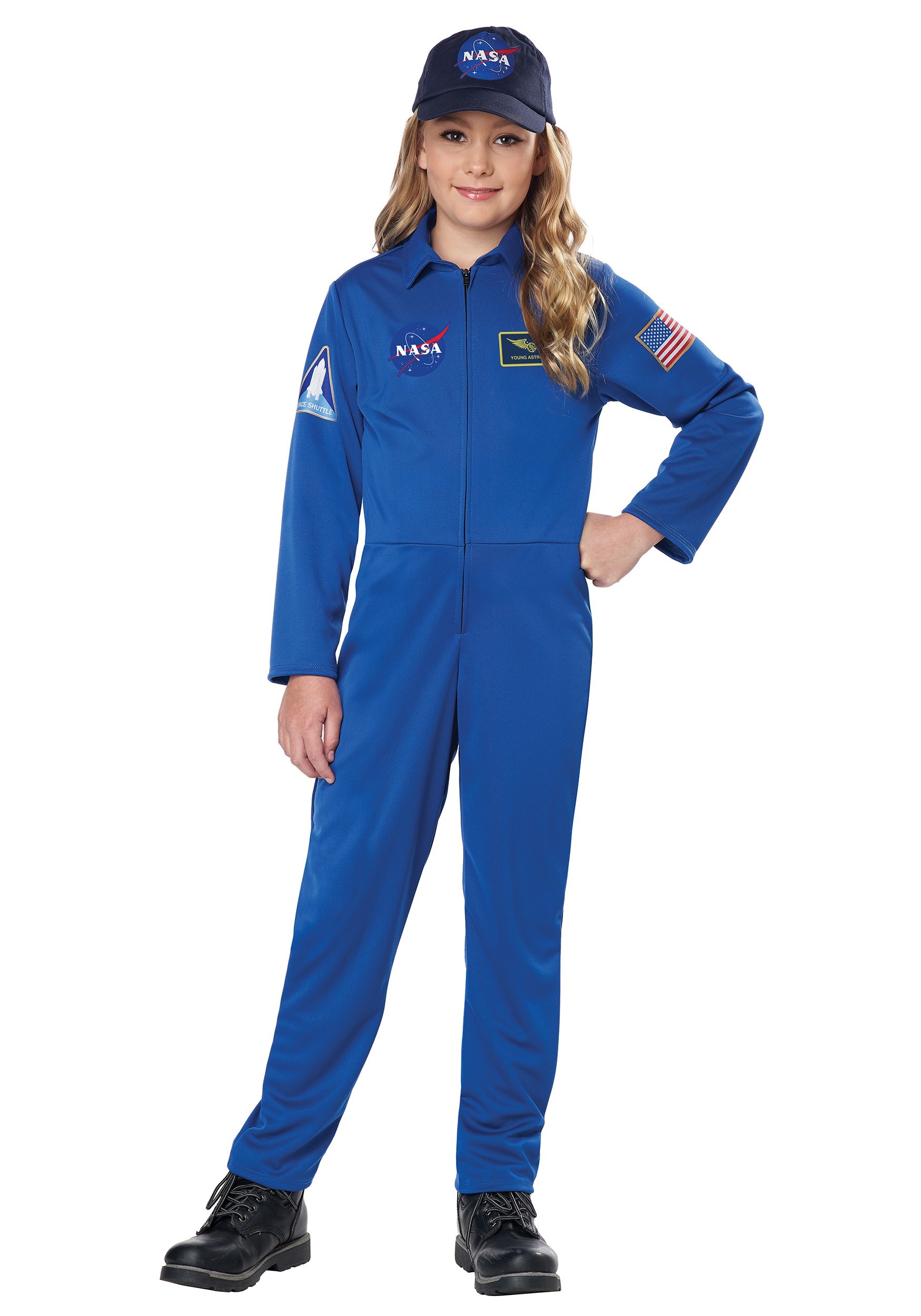 astronaut uniform blue