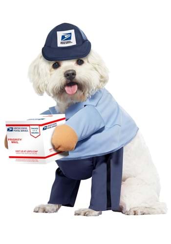 Dog Mail Carrier Costume USPS 