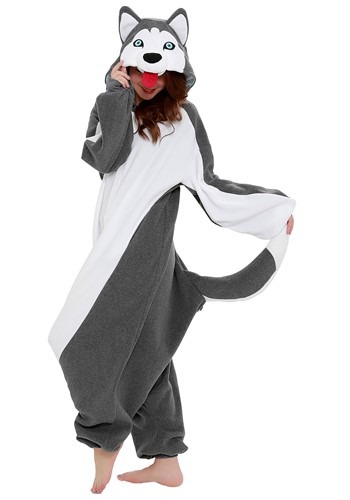 Adult Siberian Husky Kigurumi