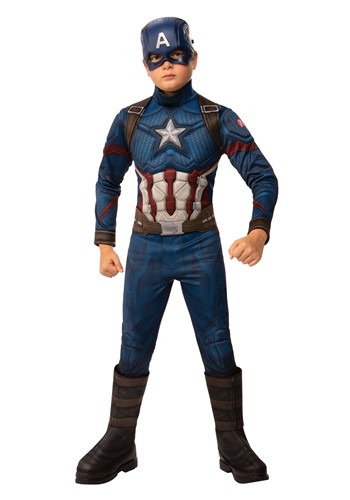 Jazwares Captain America Steve Rogers Child Qualux Costume - Small