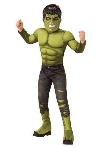 Deluxe Avengers Endgame Boys Incredible Hulk Costume