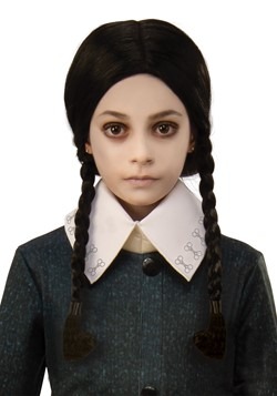 The Addams Family Child Wednesday Wig Accessory
