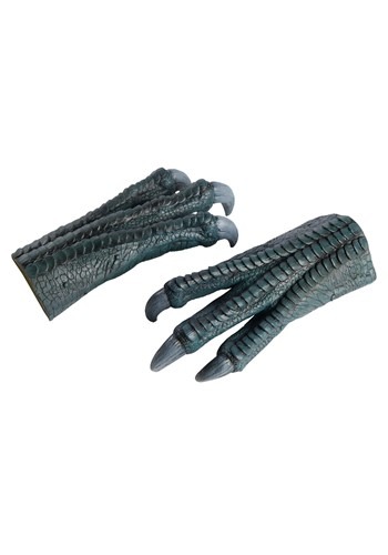 Jurassic World Adult Blue Latex Hands