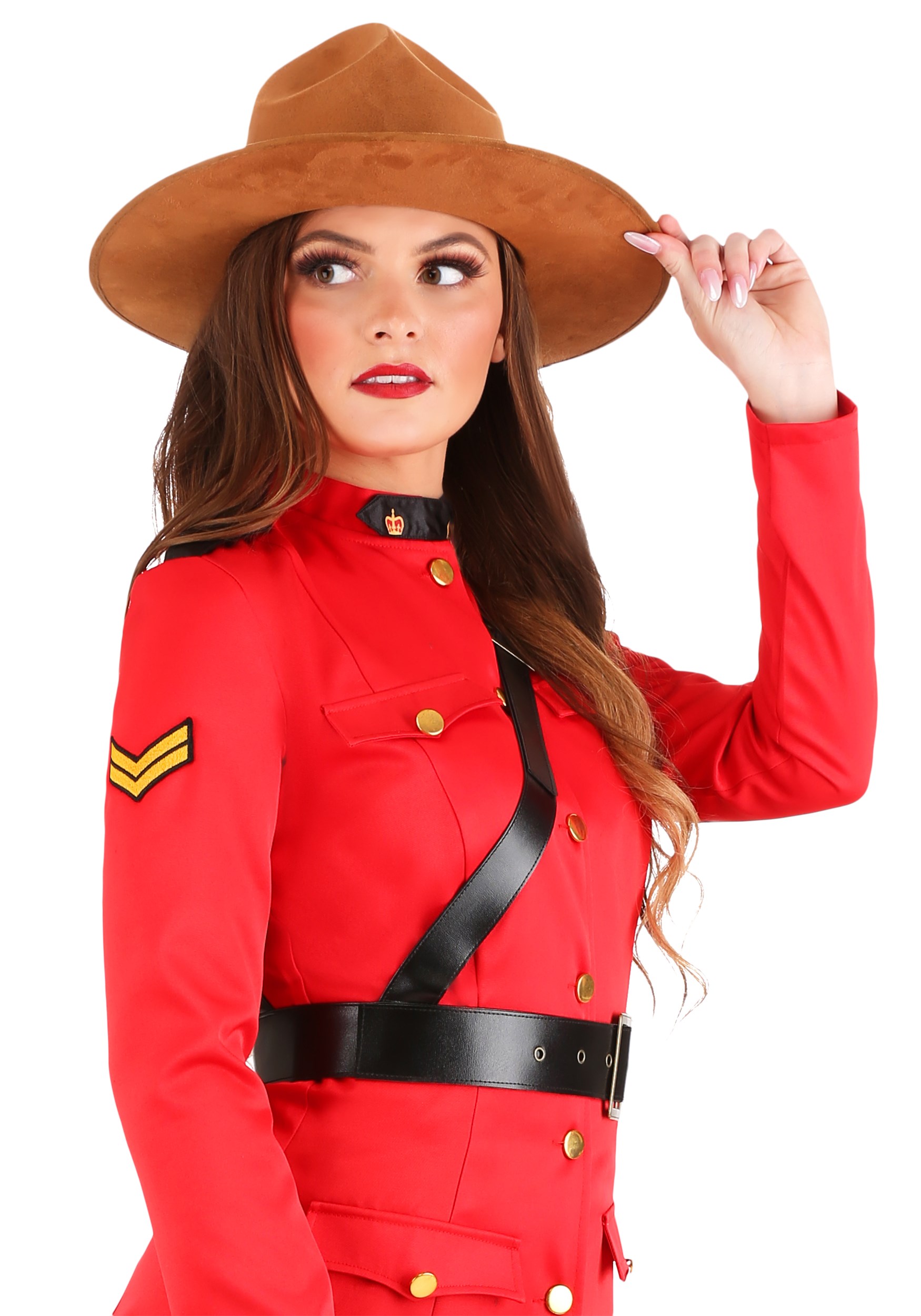 violin mikrobølgeovn trådløs Canadian Mountie Women's RCMP Costume