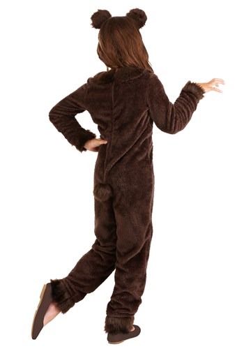 Kid's Fuzzy Brown Bear Costume | Bear Costumes