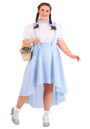 Plus Size Women's Kansas Girl High Low Costume