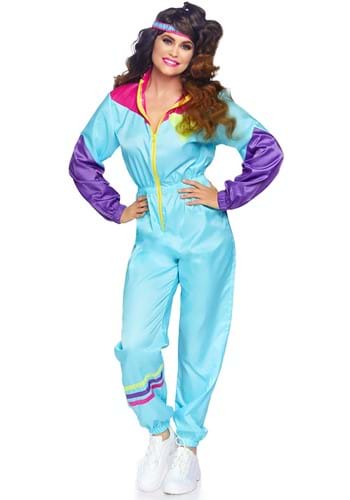 Women's Awesome 80s Ski Suit Costume