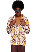 Men's 70's Floral Shirt Alt 1